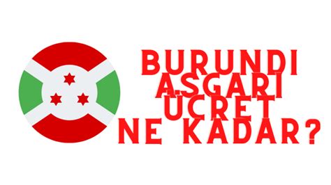 Burundi asgari ücret